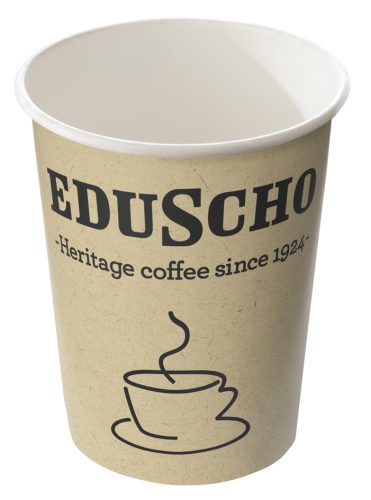 Eduscho Gobelet à café en papier dur 'To Go', 0,2 l