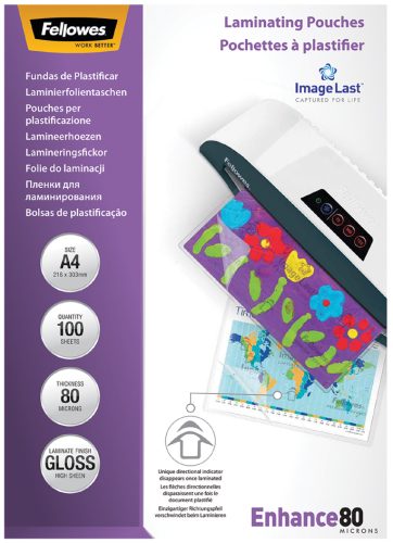 Fellowes Pochette de plastification, A5, brillante