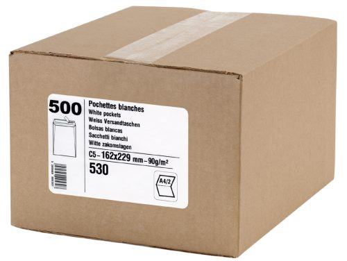 GPV Pochettes d'expédition ECO, 24, 260 x 330 mm, blanc