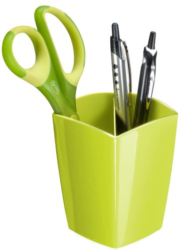 CEP Pot à crayons GLOSS, 2 compartiments, vert anis