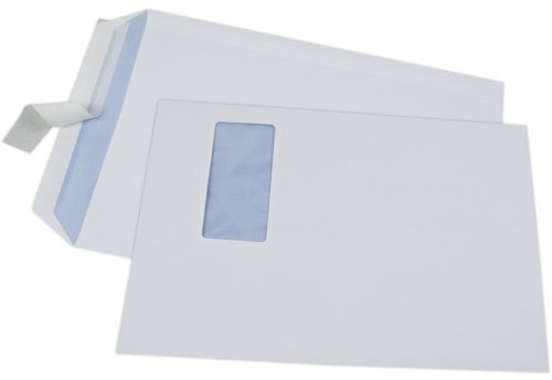 GPV Pochettes d'expédition ECO, C4, avec fenêtre, blanc
