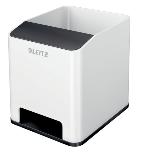 LEITZ Pot à crayons Sound WOW Duo Colour, noir