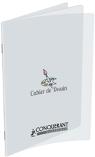 CONQUERANT CLASSIQUE Cahier 240 x 320, 48 pages, uni dessin