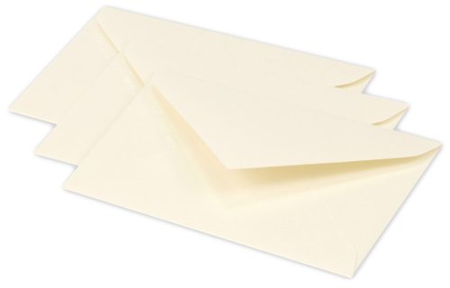 Pollen by Clairefontaine Enveloppes 75 x 100 mm,ivoire irisé