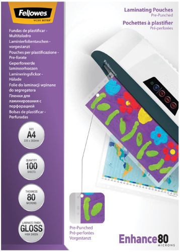 Fellowes Pochette de plastification, 228 x 303 mm