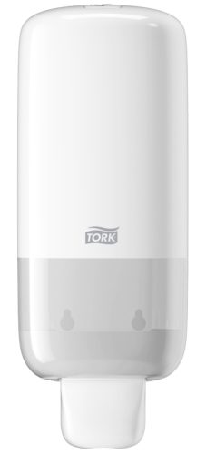 TORK Distributeur de savon, pour savon mousse, blanc