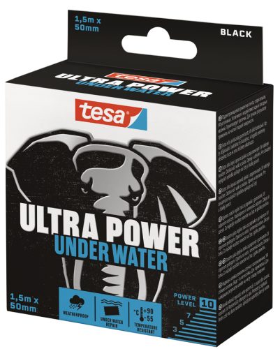 tesa Ruban de réparation ULTRA POWER UNDER WATER 50 mm x1,5m