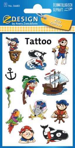 ZDesign KIDS Tatouages 'pirates'