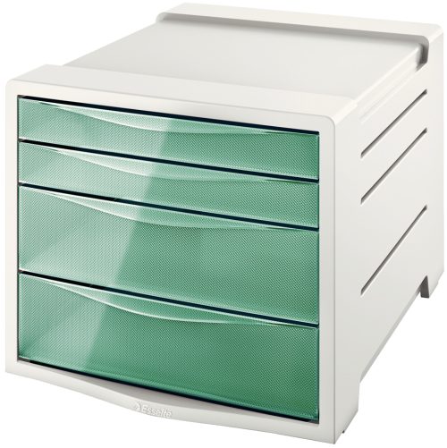 Esselte Module de classement Colour'Ice, 4 tiroirs, vert