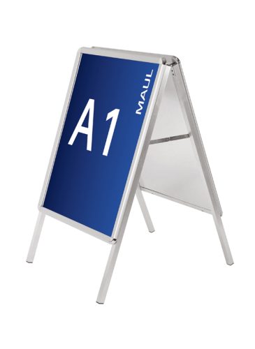 MAUL Porte-affiches, A1 - 575 X 820 mm, 2 cadres rabattables