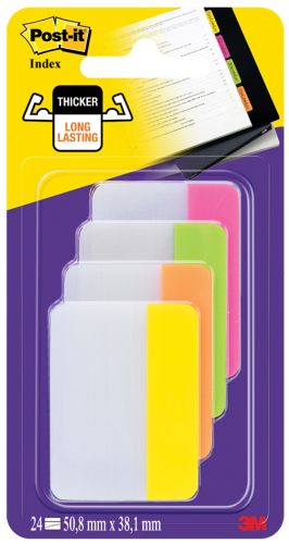 Post-it Languette de classement Index Strong, 50,8 x 38 mm