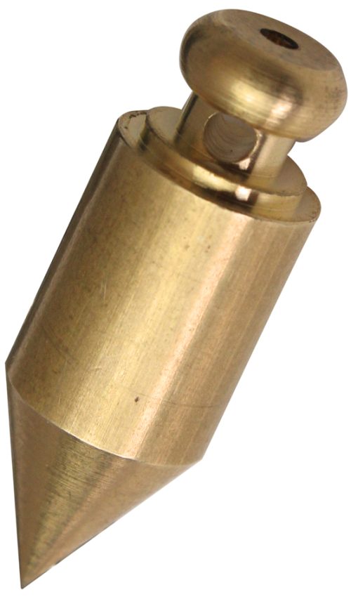 Wonday Tête de fil à plomb, forme cylindrique, en laiton