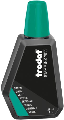 trodat Encre pour tampon encreur '7011', 28 ml, vert