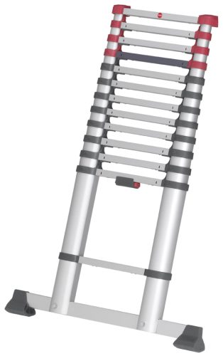 Hailo Echelle télescopique T80 FlexLine, 13 échelons