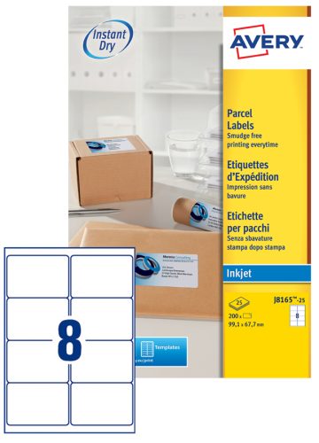 AVERY Etiquette d'expédition, 199,6 x 289,1 mm, blanc
