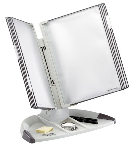 djois by tarifold Pupitre de table 'Design', gris clair/gris