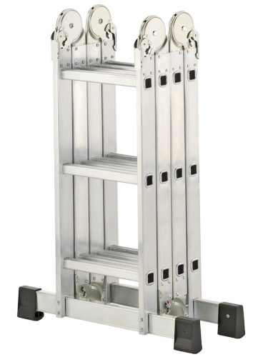 Hailo Echelle universelle M60, aluminium, 4 x 3 échelons