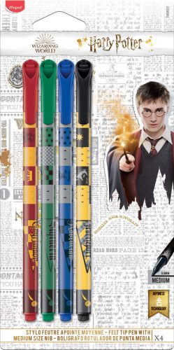 Maped Feutre HARRY POTTER, blister de 4