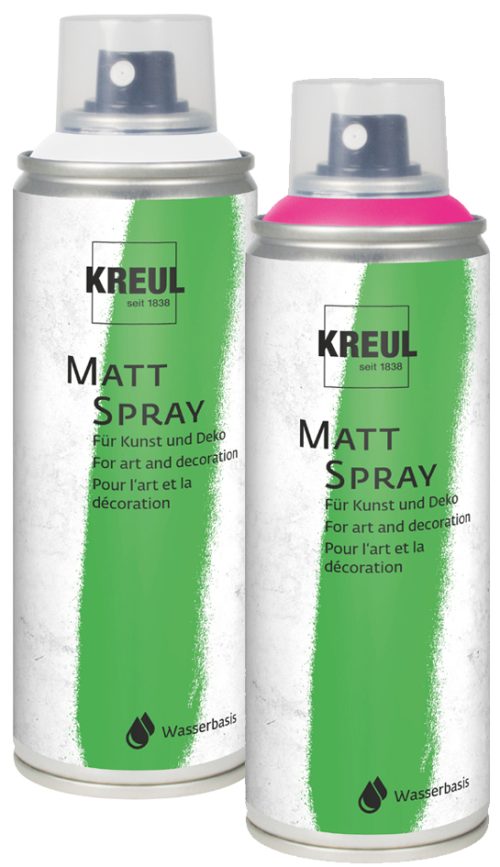 KREUL Peinture aéorosol MATT SPRAY, or, 200 ml
