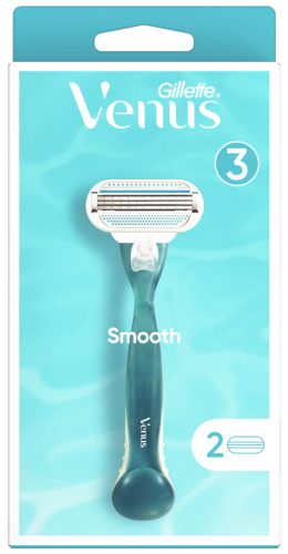 Gillette for Women Rasoir Venus Smooth, 2 lames incl.
