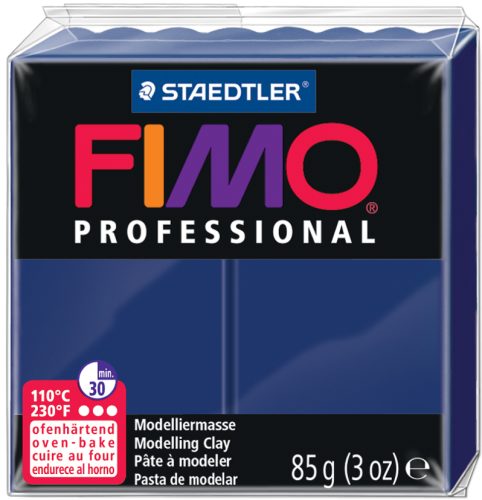 FIMO PROFESSIONAL Pâte à modeler, 85 g, bleu marine