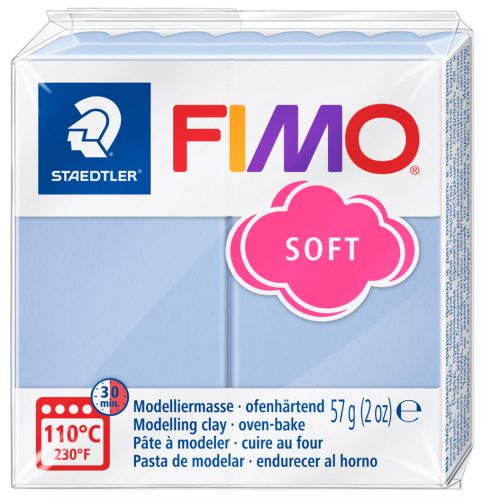 FIMO SOFT Pâte à modeler Trend Colours, 57 g, morning breeze