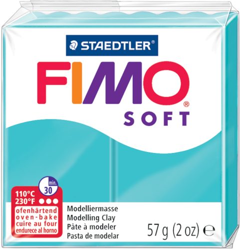 FIMO Pâte à modeler SOFT, à cuire, 57 g, menthe