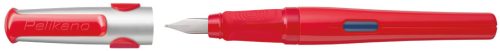Pelikan Pelikano Stylo plume P481L, rouge, pour gauchers