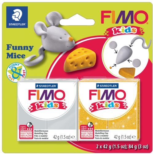 FIMO Kit de pâte à modeler kids 'Funny Mice'