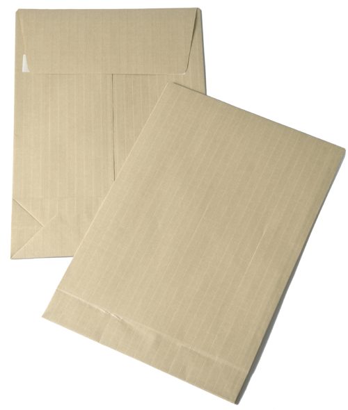 GPV Pochettes à soufflets, 280 x 410 mm, kraft armé, brun