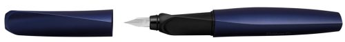 Pelikan Stylo plume Twist Night Breeze, bleu métallisé