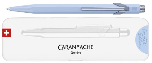 CARAN D'ACHE Stylo à bille rétractable 849 Bleu polaire
