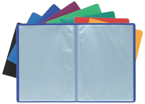 EXACOMPTA Protège-documents, A4, PP, 40 pochettes, noir
