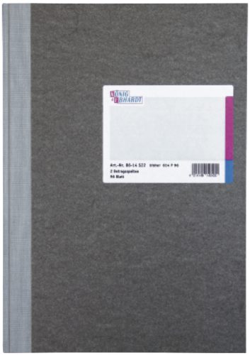 KÖNIG & EBHARDT livre à colonnes format A4, 6 colonnes