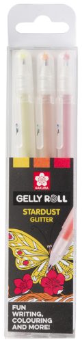 SAKURA Stylo roller à encre gel Gelly Roll Stardust 'Happy'