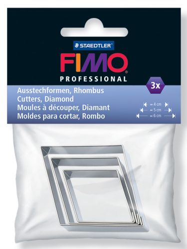 FIMO PROFESSIONAL Moules à découper pour pâte à modeler