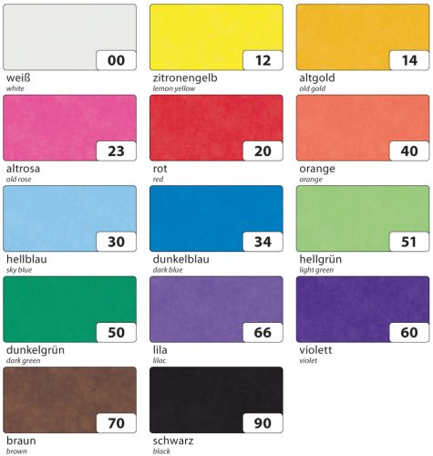folia Papier transparent, (l)700 mm x (L)1 m, jaune citron