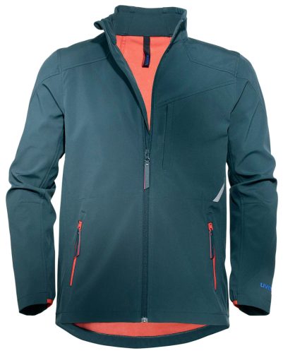 uvex Veste Softshell suXXeed, M, bleu nuit