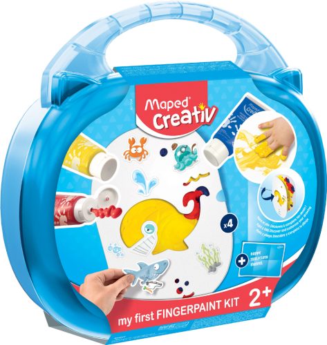 Maped Creativ my first Kit de gouaches aux doigts, 10 pièces
