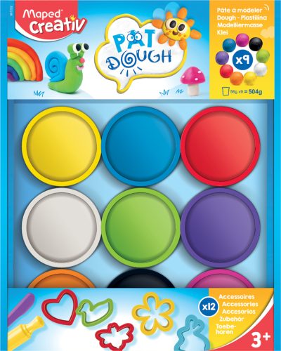 Maped Creativ Pâte à modeler avec accessoires, 21 pièces