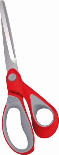 KLEIBER Ciseaux de tailleur 'Trend Line', 254 mm, gris/rouge