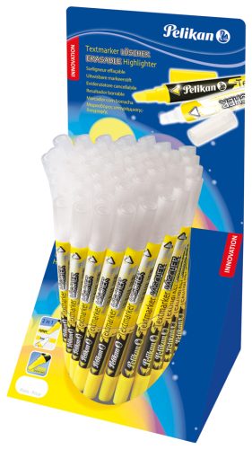 Pelikan Surligneur effacable 456, présentoir de comptoir