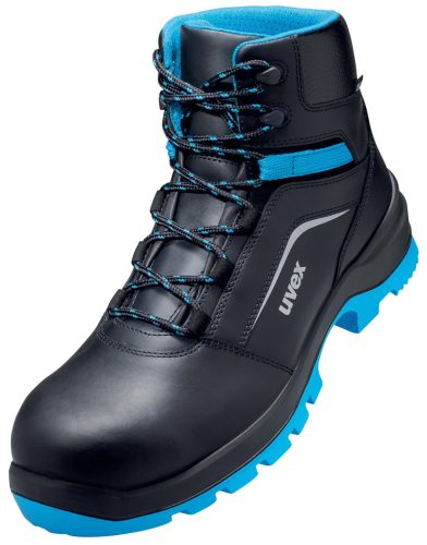 uvex 2 xenova Chaussures montantes S2 SRC, T. 47, noir/bleu