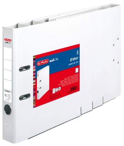 Herlitz Classeur maX.file protect, A4, 50 mm, blanc