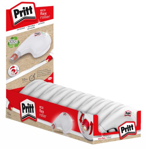 Pritt Roller correcteur Eco Flex, 4,2 mm x 10 m, présentoir