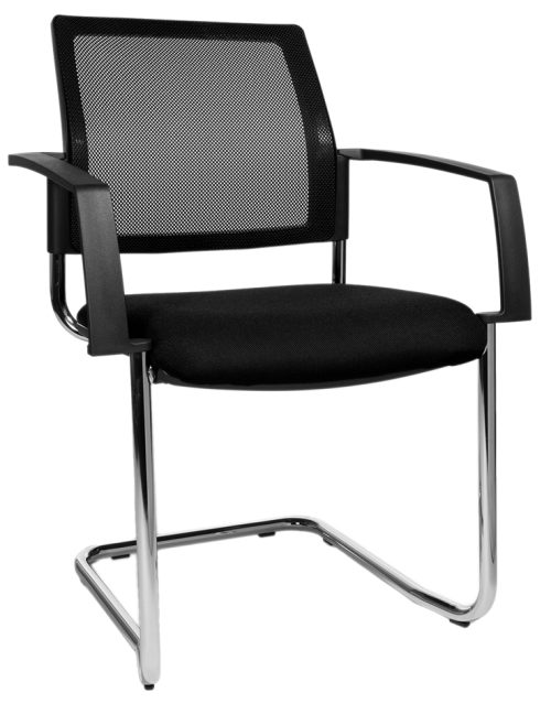 Topstar Chaise de bureau 'filet BtoB 20', noir