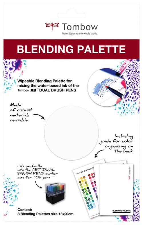 Tombow Palette de mélange Blending pour feutres ABT