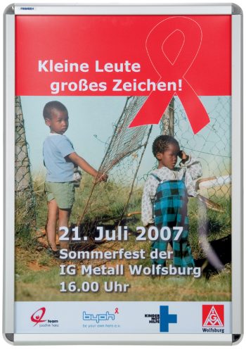 FRANKEN Cadre porte-affiches A2, largeur du cadre: 32 mm