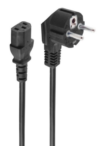 shiverpeaks BASIC-S Câble d'alimentation, 5,0 m, noir