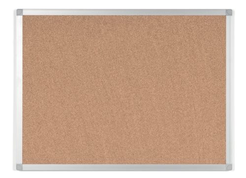 Bi-Office Tableau en liège AYDA, cadre alu, 1.200 x 900 mm